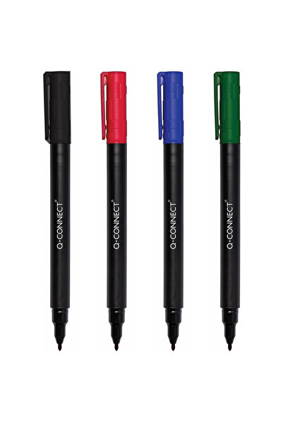 Q-Connect Marker pentru CD/DVD, Q-CONNECT, 0.6 mm, Roșu