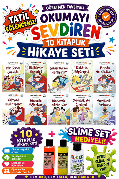 Üçgen Yayıncılık 1. Sınıf Öğretmen Tavsiyeli Okumayı Sevdiren 16 Sayfa 10 Kit...
