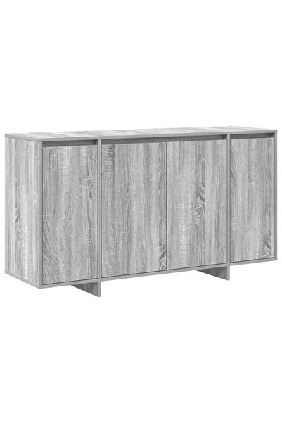 vidaxl Comodă gri Sonoma 135 x 41 x 75 cm Lemn prelucrat