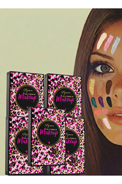 PYRON 5 Pieces The Power Of Makeup 13 Color Palette