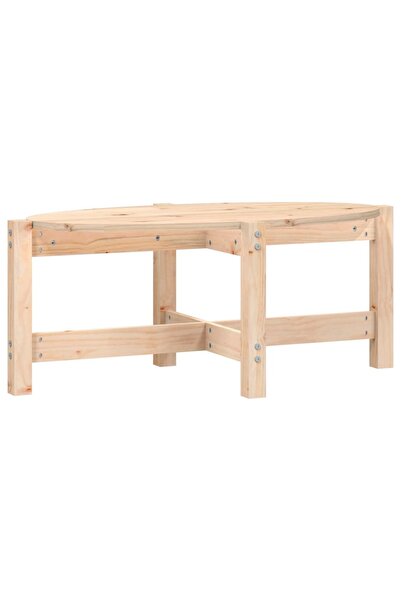 vidaxl Măsuță de cafea, 87x48x35 cm, lemn masiv de pin
