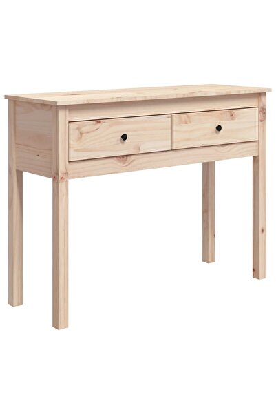 vidaxl Masă consolă, 100x35x75 cm, lemn masiv de pin