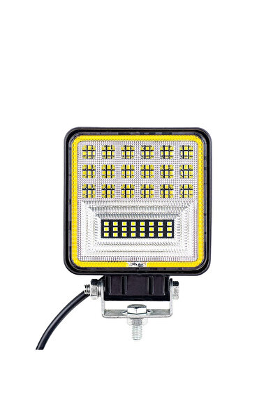 M-TECH Τετράγωνο Φωτιστικό Εργασίας LED 12/24 V 42 W