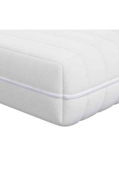 vidaxl Saltea Alb 80 x 160 cm Arcuri din buzunar