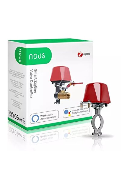Nous ZigBee Tuya Έξυπνος μηχανοκίνητος κλείστρος βαλβίδας, Συμβατότητα με Ale...