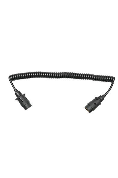 Breckner Germany Cablu spiral 2.5 m (2500 mm), 2 stechere tata, 7 pini pentru...