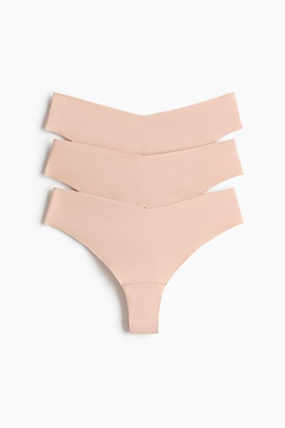 H&M 3'lü İz Yapmayan Brazilian Külot