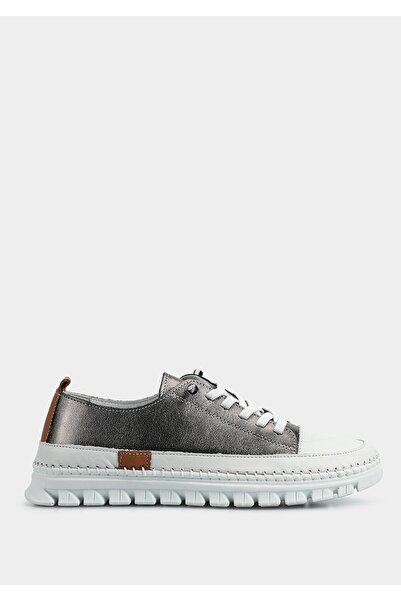 Eclipse Anthracite Leather Women's Shoes