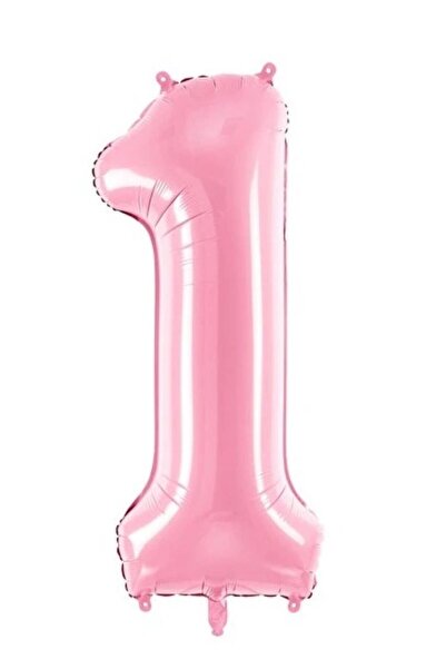 genaja Balon din Folie Metalizată, Model Cifra 1, Tematică Aniversare, 40 cm,...