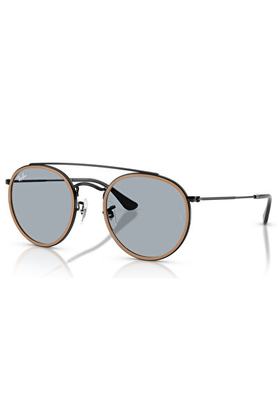 Ray-Ban Rb 3647N 9279R5 51 Unisex Round Black Metal Sunglasses