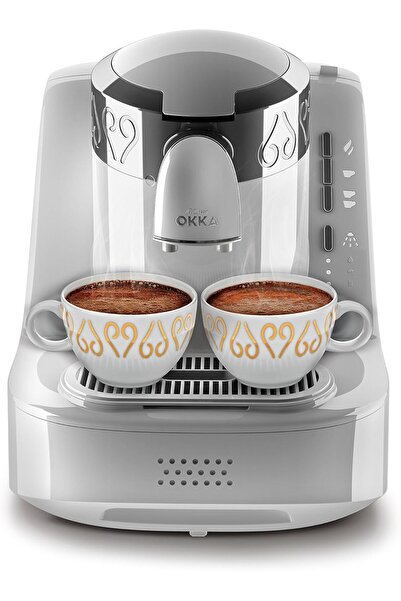 Arzum Okka Automatic Mocca White, Silver, 3 Years