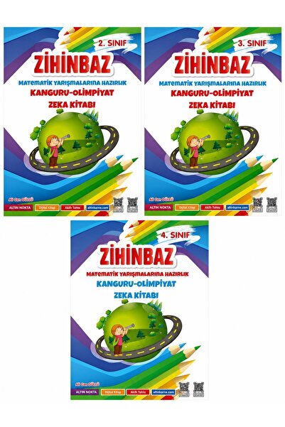 Altın Nokta Yayınevi Altın Nokta Yayınları 2-3-4. Sınıf Zihinbaz Matematik Ya...