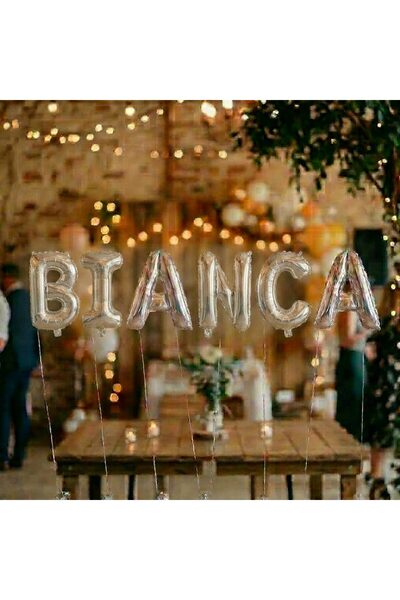 Flippy Baloane Folie Metalizate, Flippy, Set BIANCA, Heliu sau Aer, Pai inclu...
