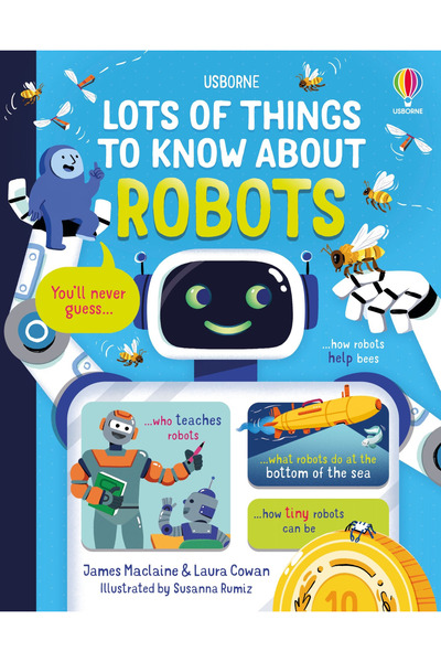 Usborne Πολλά πράγματα που πρέπει να γνωρίζετε για τα ρομπότ