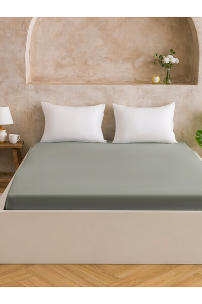 LC Waikiki Nevavm Double Elastic Bed Sheet with Difference in Thickness