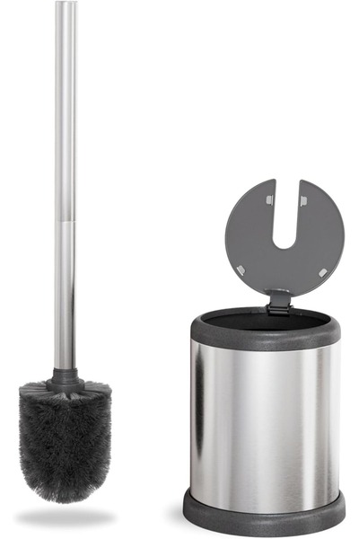 Smart Kitchen Set-Sail Brush and Holder, 304 Stainless Steel Toilet Brush and...