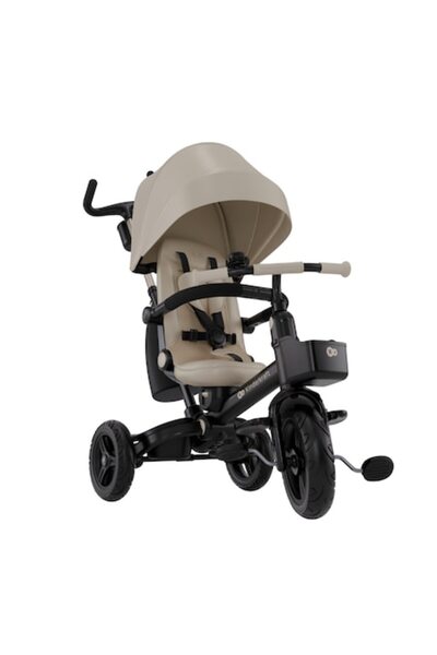 Kinderkraft Tricicletă AVEO 2 Plus, bej, pentru copii de la 9 luni la 5 ani, ...