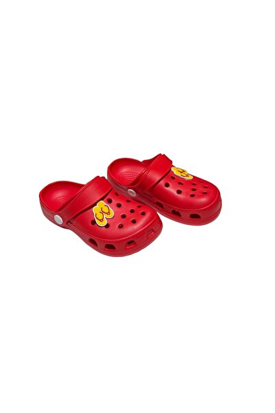 Apella Girls Boys Booties Eva Label Cross Slippers & Sandals