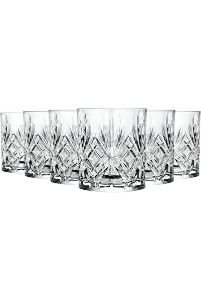 RCR 25935020006 Melodia Crystal Short Whisky Water Tumblers Glasses, 230 ml, ...