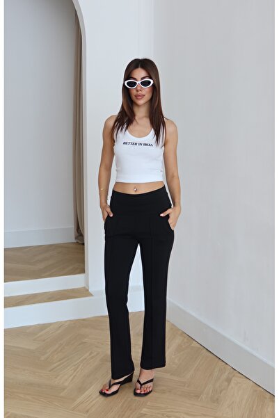 PLAZZO YÜKSEK BEL PANTALON