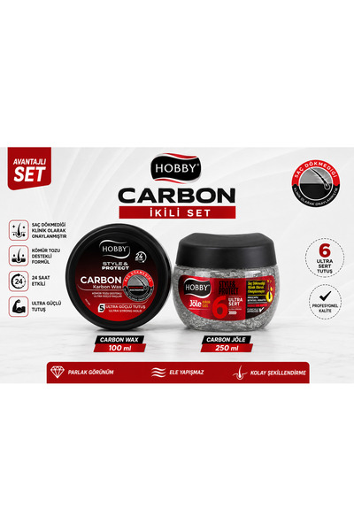 Hobby Ultra Güçlü Carbon Wax & Carbon Jöle Set