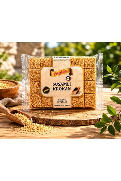Paylaş Sesame Crokan Natural Snack Bar 100 Gr. 5 (Five) Pieces