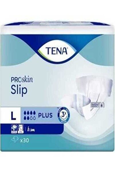 TENA Proscenic Sleep Plus Patient Diapers with Waist Belt, Large Size (L), 30...
