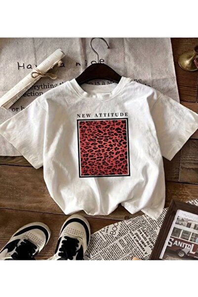 Marco Fresco TRICOU CU IMPRIMEU LEOPARD COLORAT NEW ATTITUDE