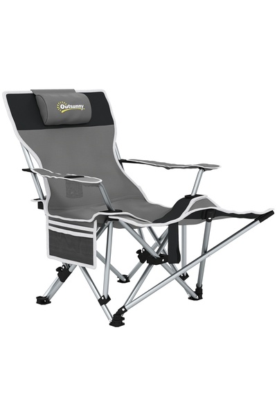 OEM Scaun de camping pliabil și rabatabil Re-Bloom, metal/Oxford 600D, 82x50-...