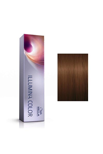 Wella Illumina Color Vopsea de păr permanentă 6/37 60 ml