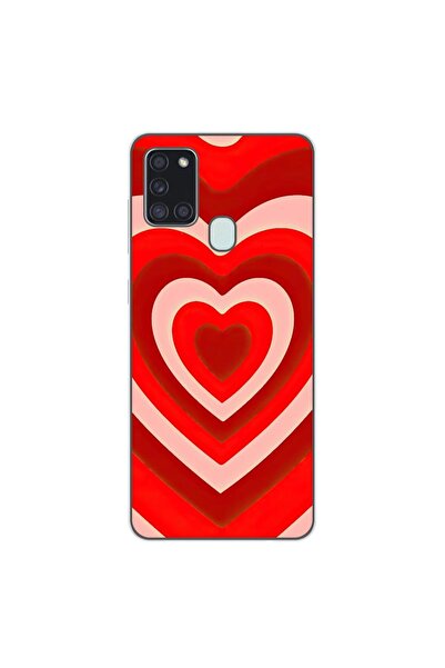 OEM Калъф, съвместим със Samsung Galaxy A21s, силиконов гел TPU, с десен Powe...