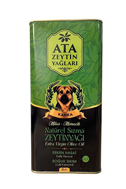ATA ZEYTİNYAĞLARI Natural Sızma Zeytinyağı - 5 lt