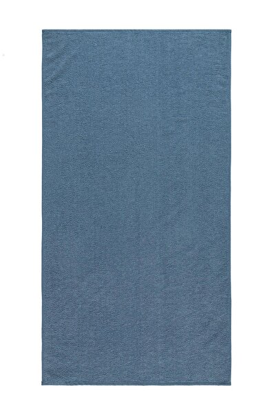 Civil Boys Flat Ribbed 70*140 Towel - Blue