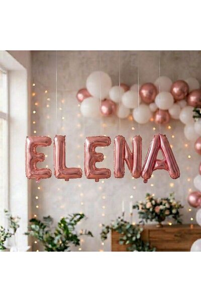 Bibilel Baloane Folie Metalizate, Bibilel, Set ELENA, Heliu sau Aer, Pai incl...