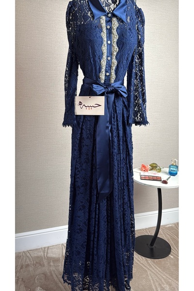 Habiba 💙   Royal Sapphire Night – a Dress That Tells the Story of Unforgetta...