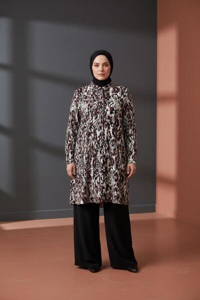 ModaHar Plus Size Viscose Tunic Shirt