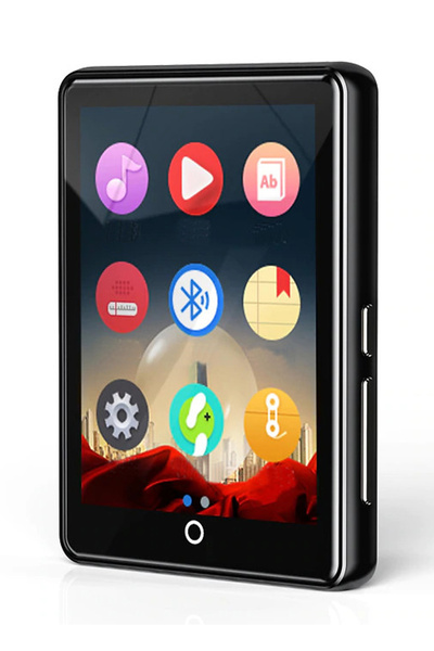 Ruizu MP3 player M7 με οθόνη αφής 2.8", 16GB, ελληνικό μενού, μαύρο