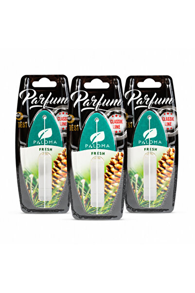 PALOMA Set 3 odorizante auto Parfum Fresh, 5 ml.
