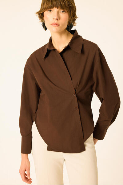 Touché Privé Drawstring-Tied Shirt