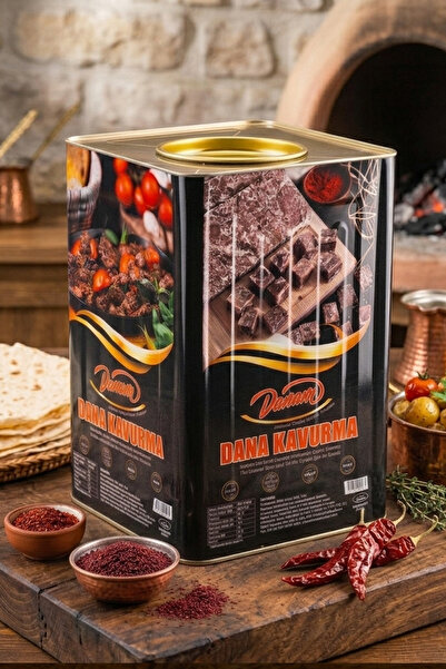 Danam Sucukları Danam Premium %100 Dana Teneke Kavurma 20 KG