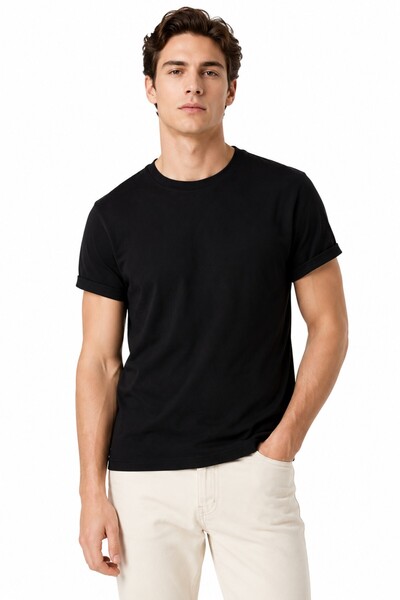 FOTERMAN Men's Sıfıryaka Regular Fit T-Shirt Bgl-St05573
