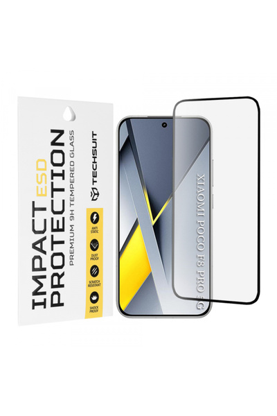 Techsuit Folie de protectie Ecran pentru Xiaomi Poco F8 Pro, Sticla Securizat...