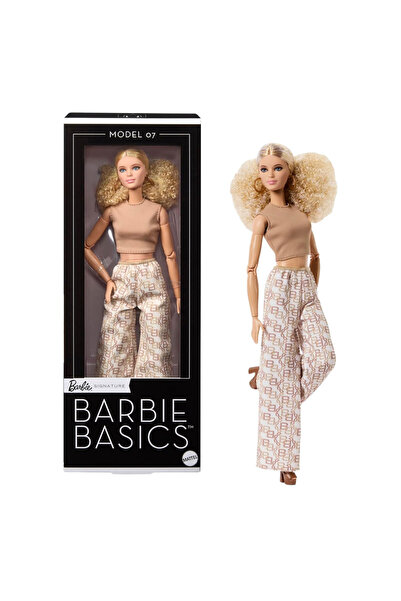 Barbie Basics 07 Siyah Uzun Saçlı JJX26