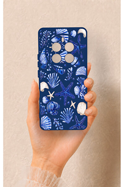 Vip Case Realme 12 Pro Uyumlu Deniz Kabuğu Desenli Silikon Kılıf