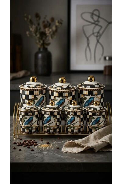 hilelseramik SET ÜSTÜ BAHARAT TAKIMI