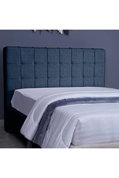 PAN HOME هيرمونيا هيدبورد شانيل أزرق داكن L-160: ارتفاع 125 سم