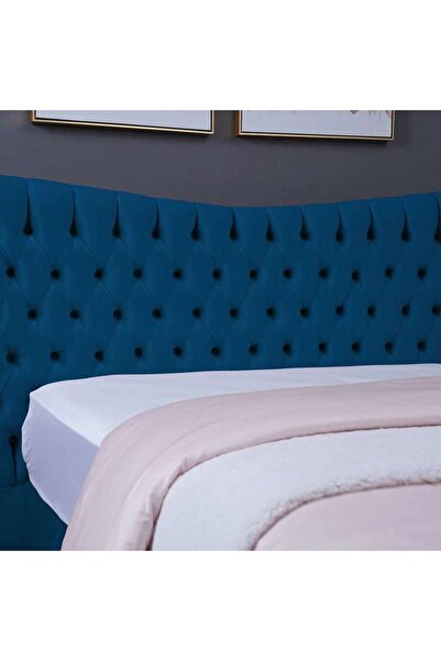 PAN HOME MARS HEADBOARD VELVET BLUE L-160 : H-125 CM