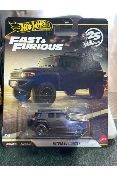HOT WHEELS FAST&FURIOUS PREMIUM 25 Yıl TOYOTA FJ CRUISER