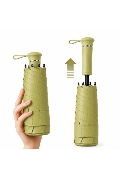 Generic Mini Pocket Umbrella, UPF 50+ UV Protection, Lightweight Folding Umbr...
