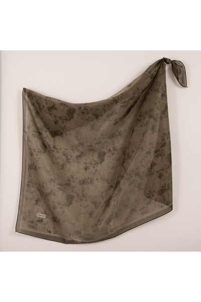 PİRAMİT Kehribar Eşarp | Batik Desen